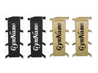 Customize Your Boxing Ring Corner Cushions Set (4 Pieces) : Black/Gold